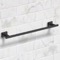 Towel Bar, 21 Inch, Modern, Matte Black